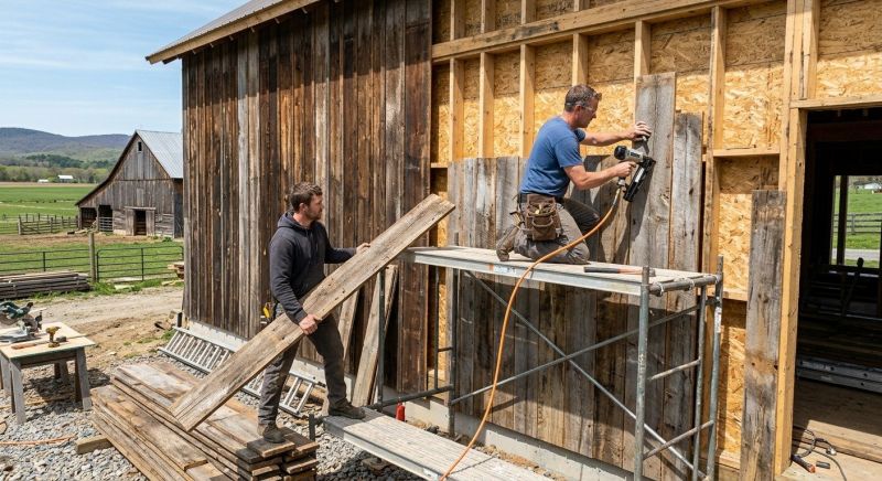 Barn Siding Installation in Rising Sun, IN