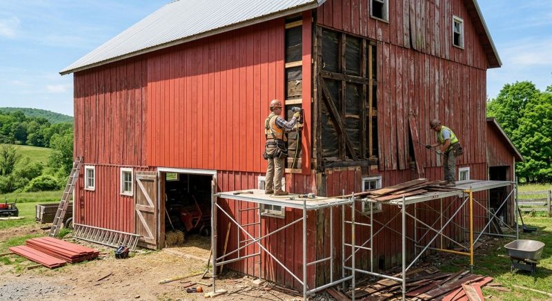 Barn Siding Replacement in Cincinnati, OH