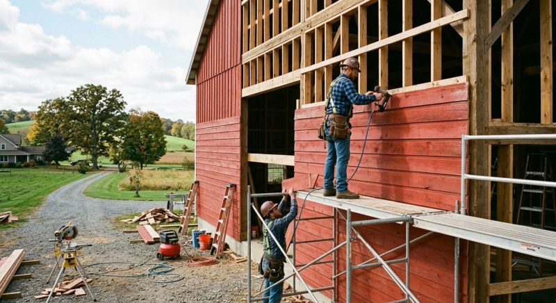 Barn Siding Replacement in Dearborn County, IN