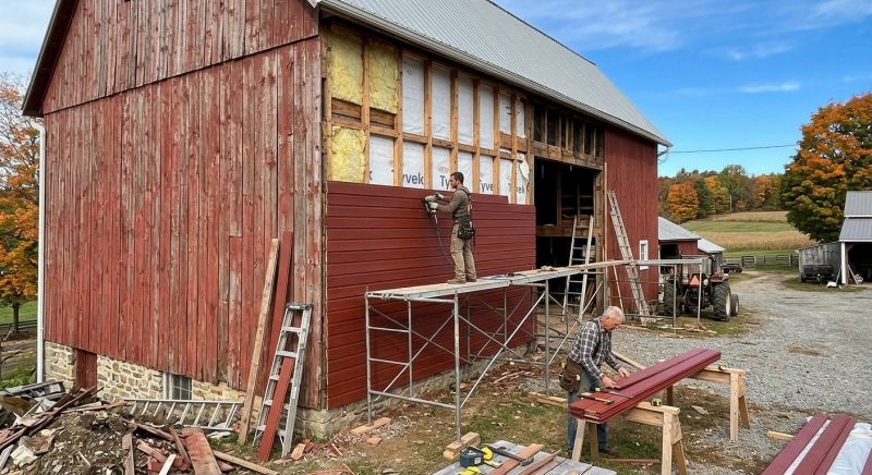 Barn Siding Replacement in Guilford, IN