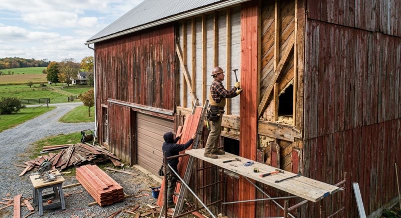 Barn Siding Replacement in Union, KY