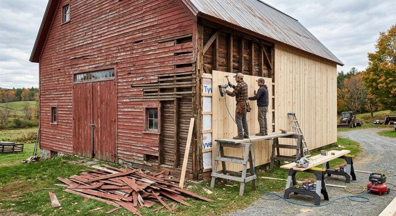 Barn Siding Replacement in Miamitown, OH