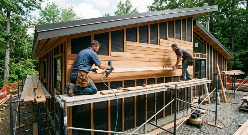 Cedar Cladding Installation in Union, KY