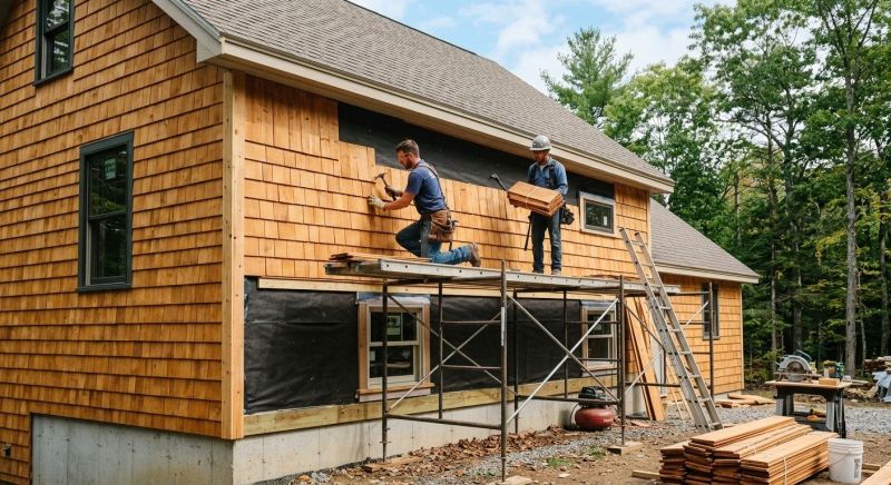 Cedar Siding Installation in Latonia, KY