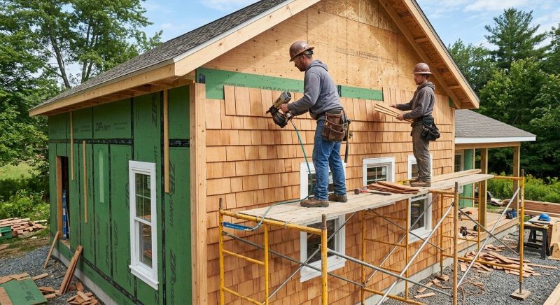 Cedar Siding Installation in Morning View, KY