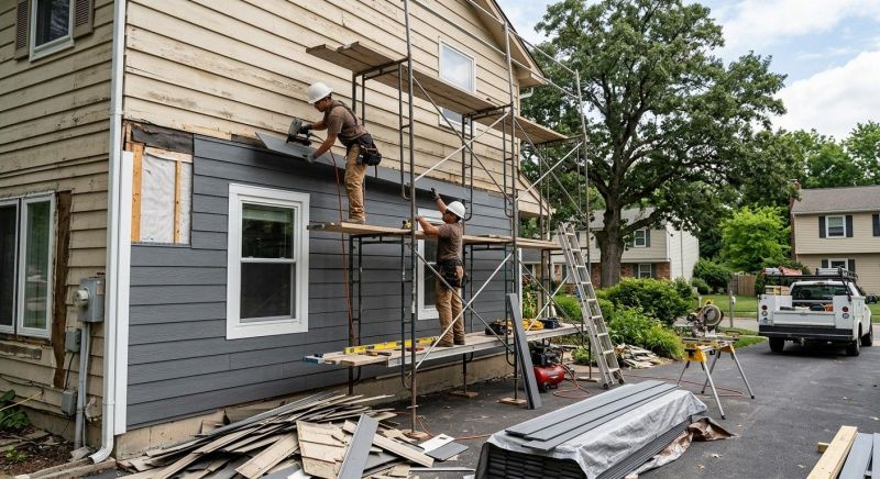 Cement Siding Installation in Guilford, IN