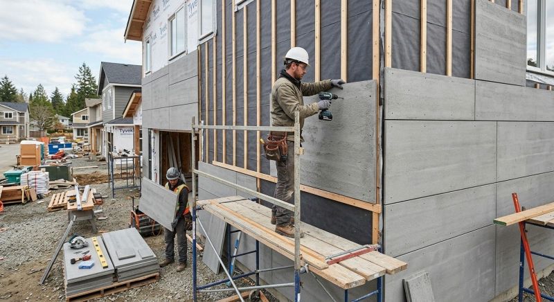 Cement Siding Installation in Lawrenceburg, IN