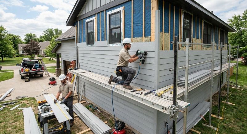 Cement Siding Installation in Miamitown, OH