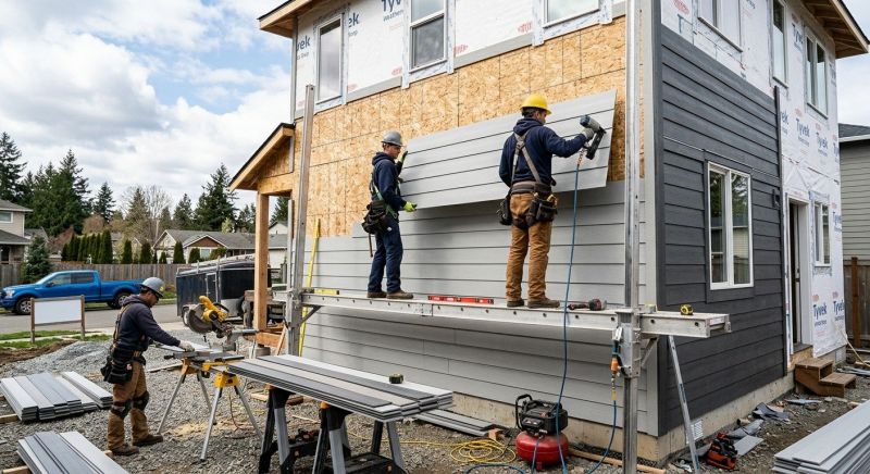 Cement Siding Installation in Morning View, KY