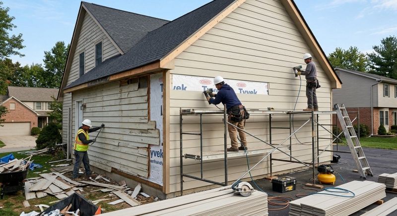 Cement Siding Replacement in Burlington, KY