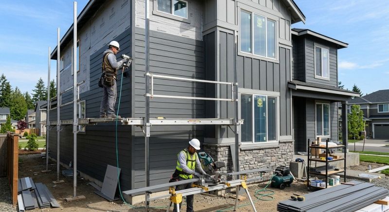 Cement Siding Service in Aurora, IN