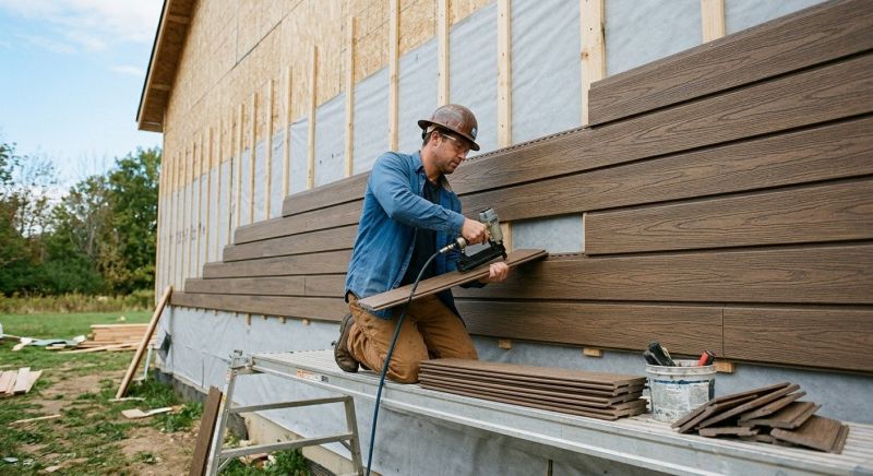 Faux Wood Siding Installation in Fort Thomas, KY