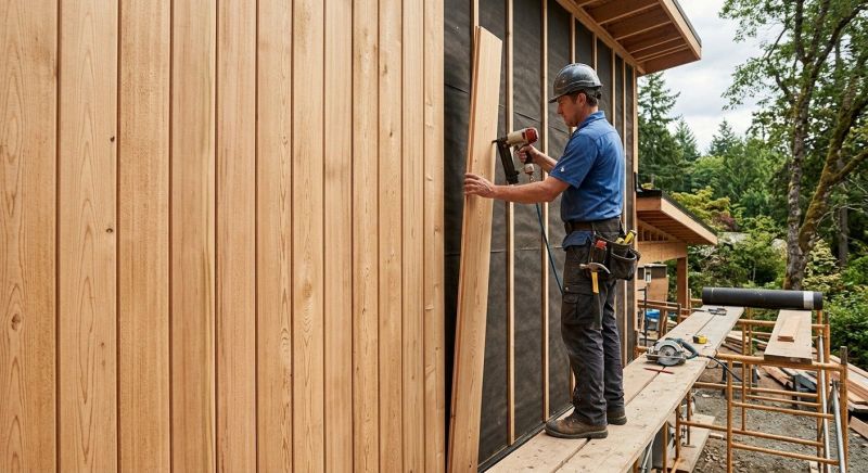 Faux Wood Siding Installation in Independence, KY