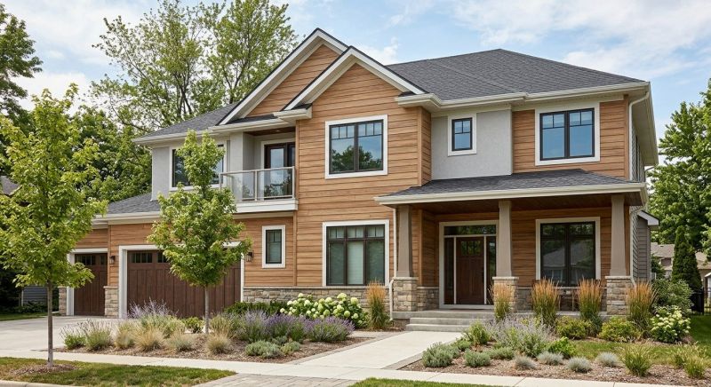 Faux Wood Siding Installation in Rising Sun, IN