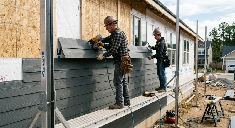 Fiber Cement Installation in Rising Sun, IN