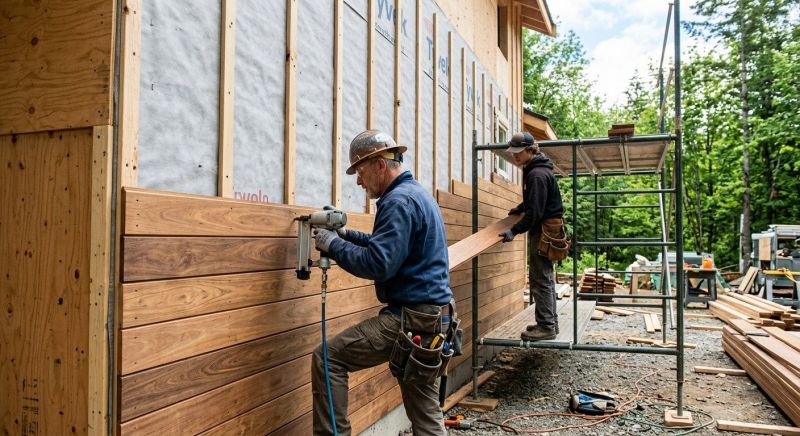 Hardwood Siding Installation in Latonia, KY