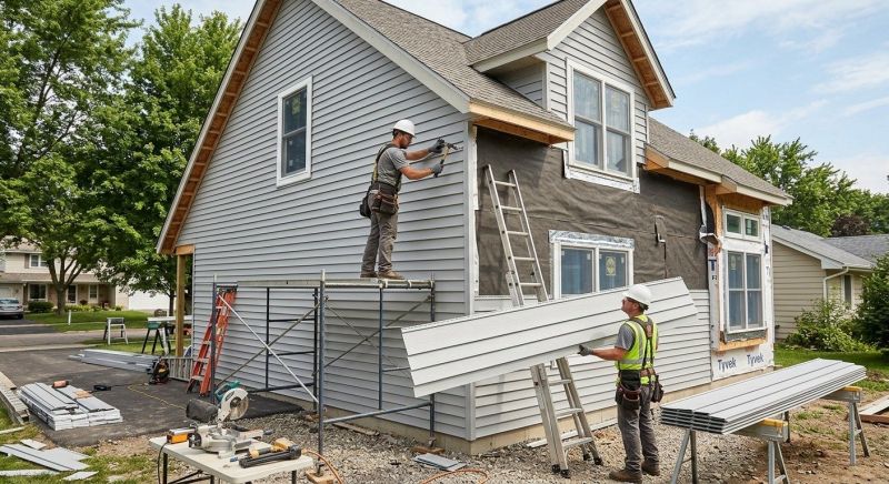 House Siding Installation in Rising Sun, IN