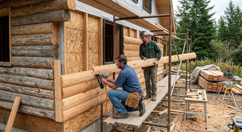 Log Siding Installation in Dearborn County, IN