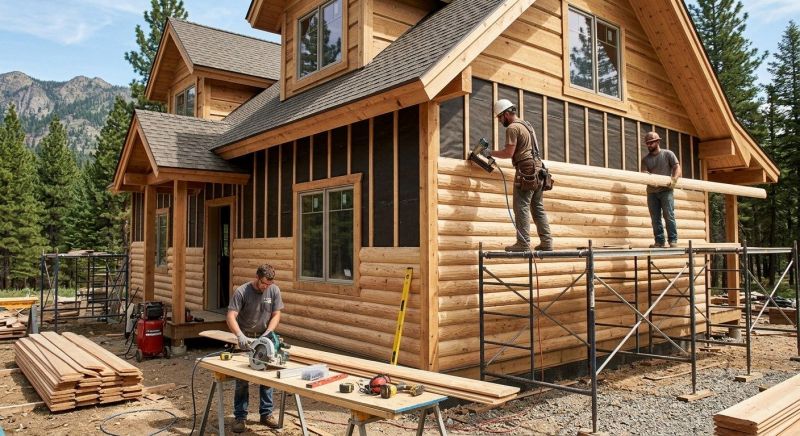 Log Siding Installation in Ft Mitchell, KY