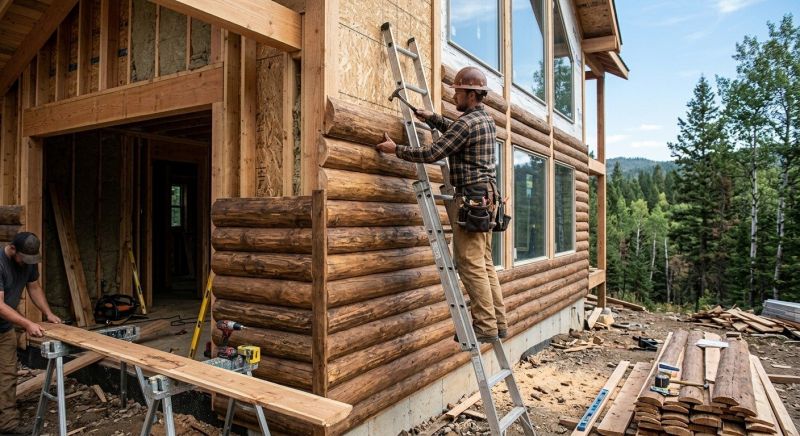 Log Siding Installation in Union, KY