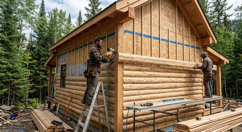 Log Siding Installation in Switzerland County, IN