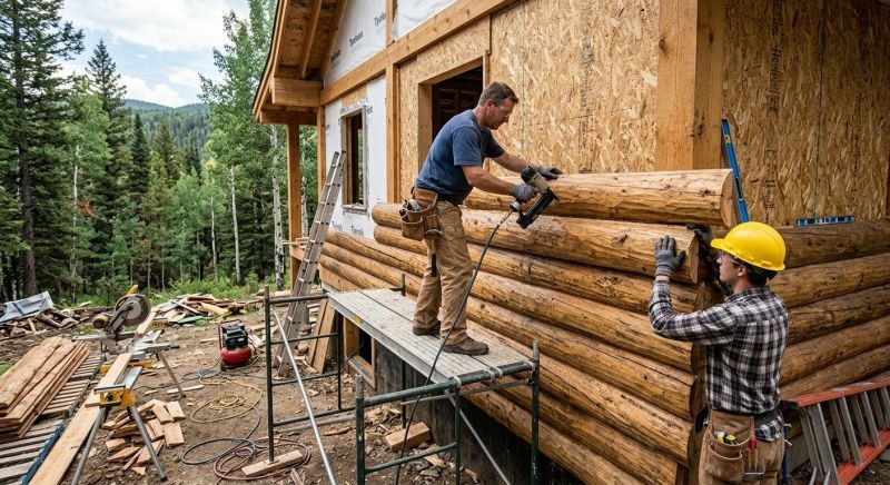 Log Siding Replacement in Union, KY