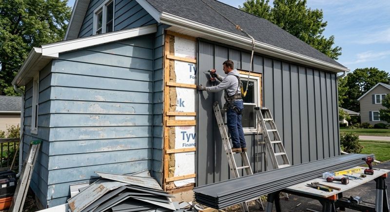 Metal Siding Replacement in Independence, KY