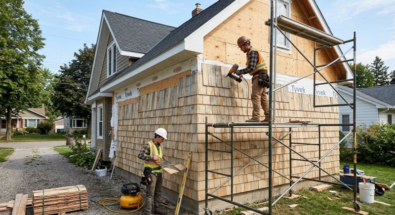 Shake Siding Installation in Lawrenceburg, IN