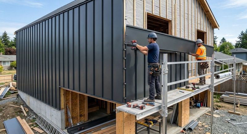 Sheet Metal Siding Replacement in Union, KY
