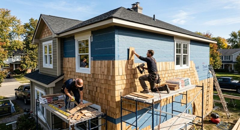 Shingle Siding Installation in Union, KY