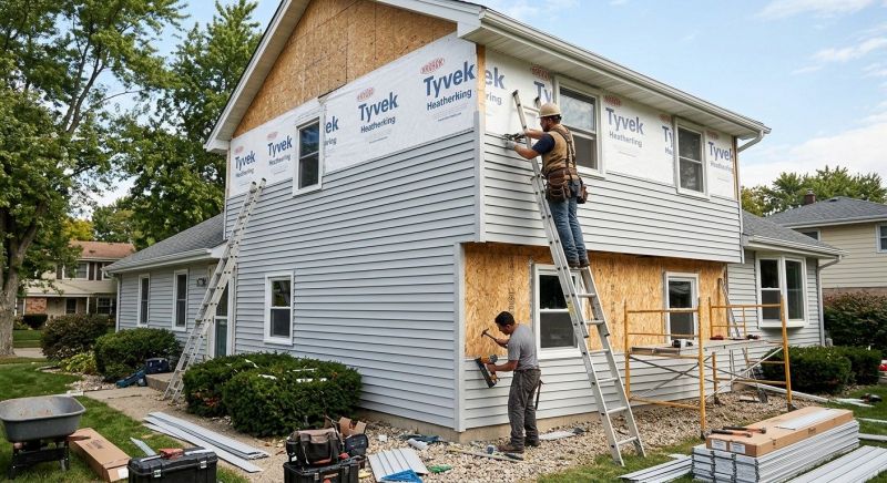 Siding Installation in Aurora, IN