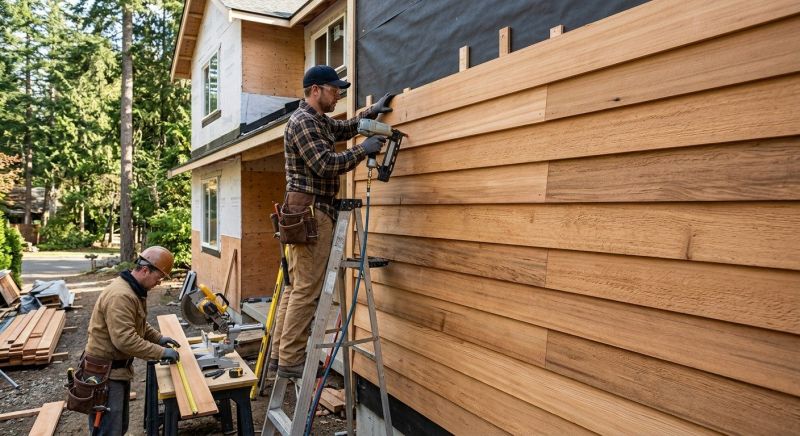 Wood Barn Siding Installation in Union, KY
