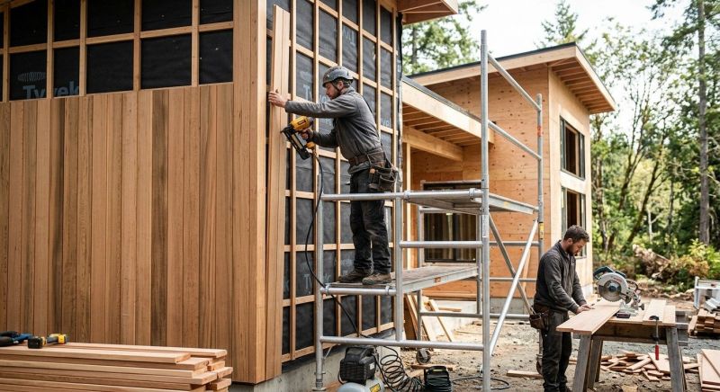 Wood Cladding Installation in Ft Mitchell, KY